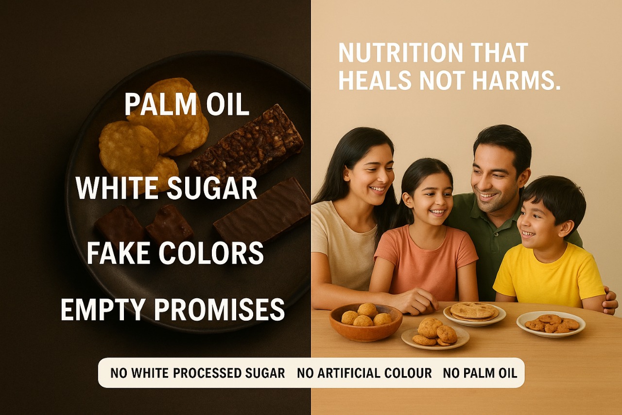 Say goodbye to palm oil, white sugar, and fake Flavors