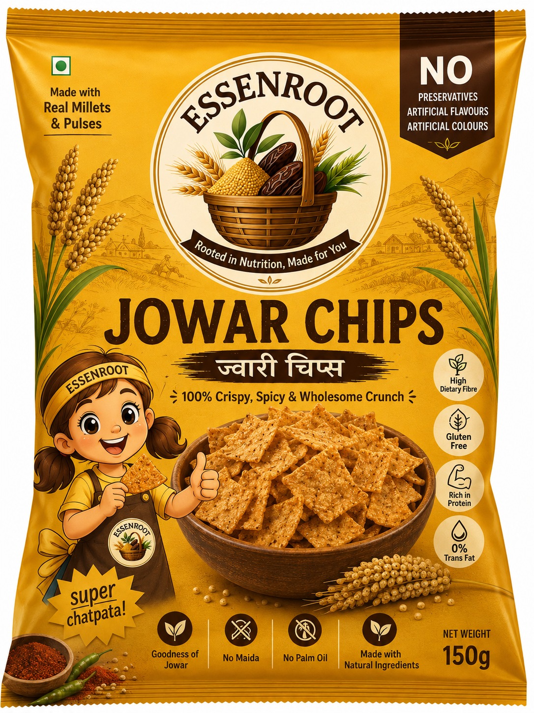 Jowar Chips